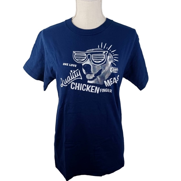 Hanes Shirts Raising Canes Chicken Fingers Crew Employee Shirt